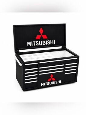 Mitsubishi Mini Toolbox Pen And Trinket Holder Desk Top Organizer